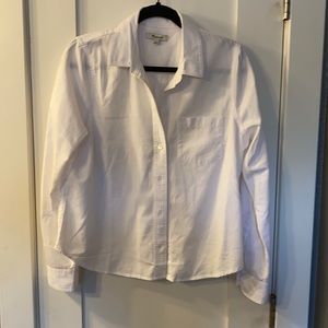 White Madewell Button Up